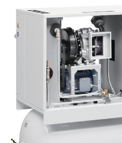 一体式无油压缩机